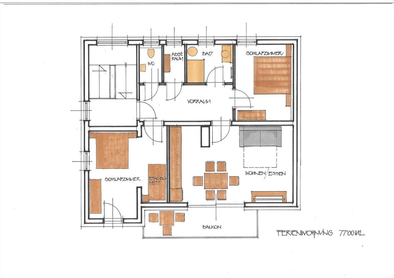 Appartements Cilli Neukirchen am Großvenediger Eksteriør bilde
